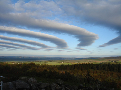 Stratocumulus lenticularis undulatus