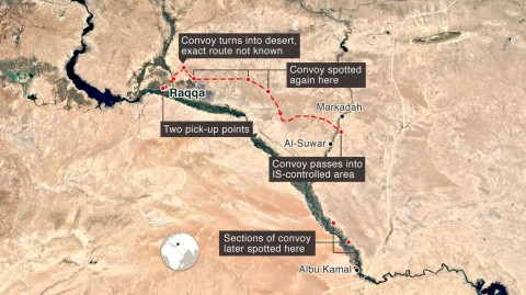 The BBC has uncovered details of a secret deal that let hundreds of IS fighters — including foreign militants — and their families escape from Raqqa in Syria. In exchange for freeing hostages, a convoy which stretched for miles, was able to leave the city freely — under the gaze of the US and UK-led coalition and Kurdish forces who control the city.