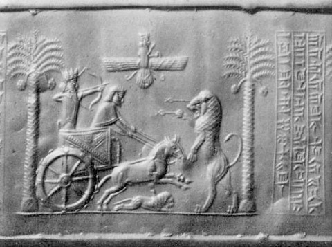 Dvanáctá planeta, obr. 05: 5th century BC, Darius Seals of the Achaemenid empire in Persia