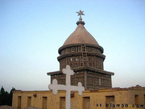 Deir Anba-Balamūn (klášter sv. Palamon). Al-Qasr, El-Sayad, Nagaa Hammadi, Qena, Egypt