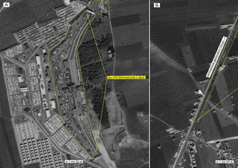 Jako důkaz předložilo MO RF na briefingu družicové fotografie, na nichž jsou podle slov ruských vojenských představitelů zobrazeny kolony autocisteren jedoucí z území kontrolovaných IS do Turecka. 