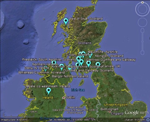 Ireland Scotland Meteor Watch, 2015-03-15 2100GMT