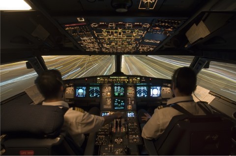 With the A320, Airbus made a controversial decision. For the first time, digital fly-by-wire (FBW) flight control system would be incorporated into a commercial airliner... Aside from associated reduction in weight and cost, this system would provide flight envelope protection. It would feature side-stick control for the first time on a commercial aircraft. — Bernard Ziegler, son of the former Airbus CEO, Henri Ziegler, was the initiator of the aircraft's revolutionary fly-by-wire flight controls with side-stick cockpit controller and full glass cockpit.