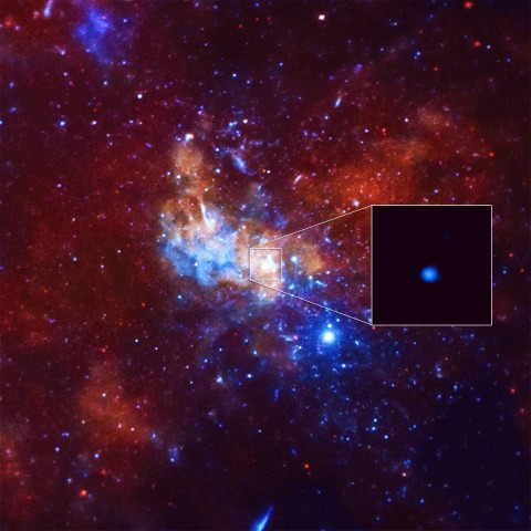 On 5 January 2015, NASA reported observing an X-ray flare 400 times brighter than usual, a record-breaker, from Sagittarius A*.