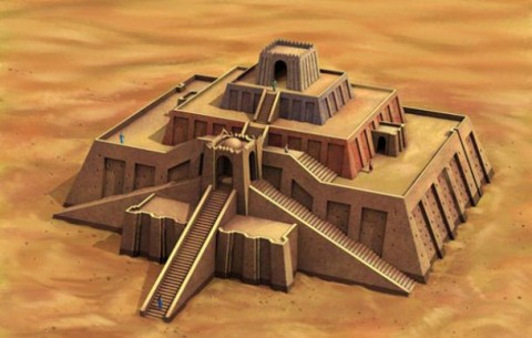 Ziggurat of King Ur-Nammu, Ur, ca. 2100