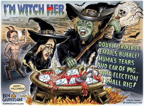 ben-garrison-hillary-halloween-cartoon